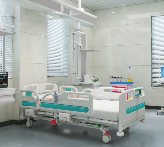 Giường hồi sức ICU điện Saikang (Y8y8c) SKD-CV